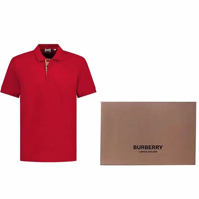 Burberry Polo Shirt Red