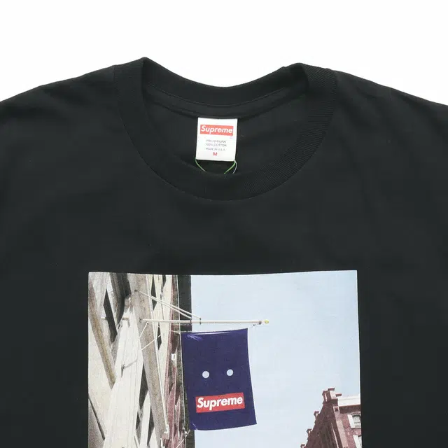Supreme Banner Tee Black