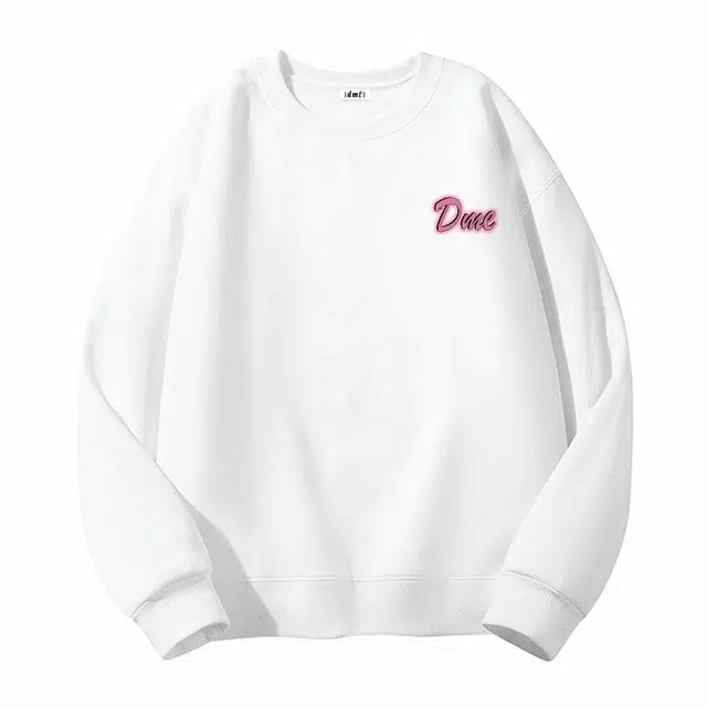 【dme】 美式潮流动漫嘻哈印花字母休闲长袖卫衣 男女同款