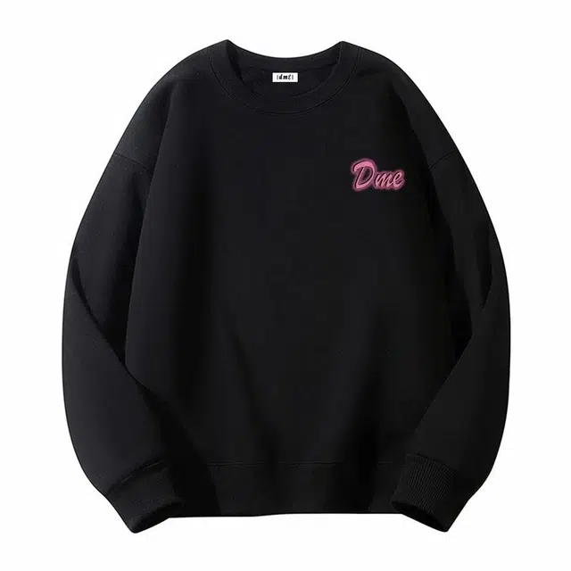 【dme】 美式潮流动漫嘻哈印花字母休闲长袖卫衣 男女同款