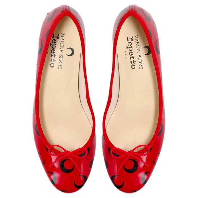Repetto x marine serre Camille Moon 3cm