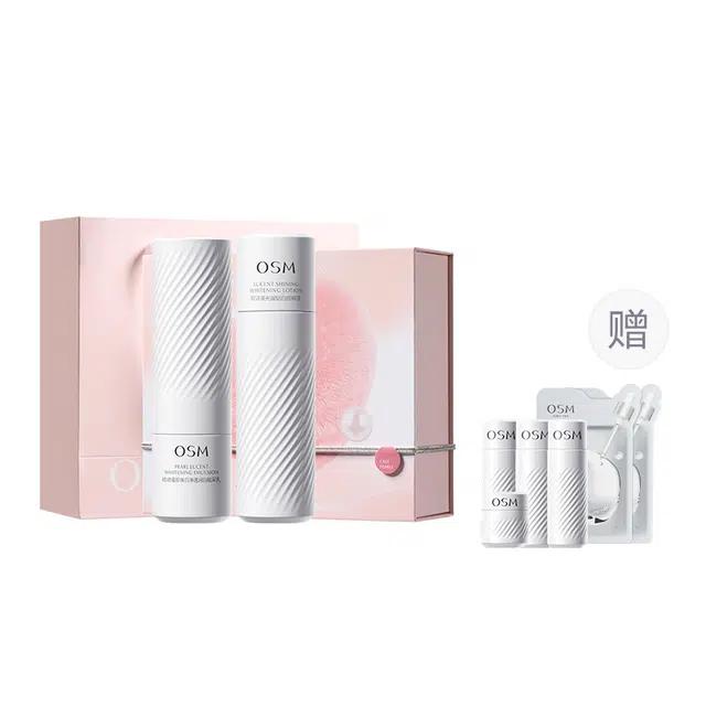 欧诗漫 珍白因水乳护肤套装 舒缓保湿 两件套