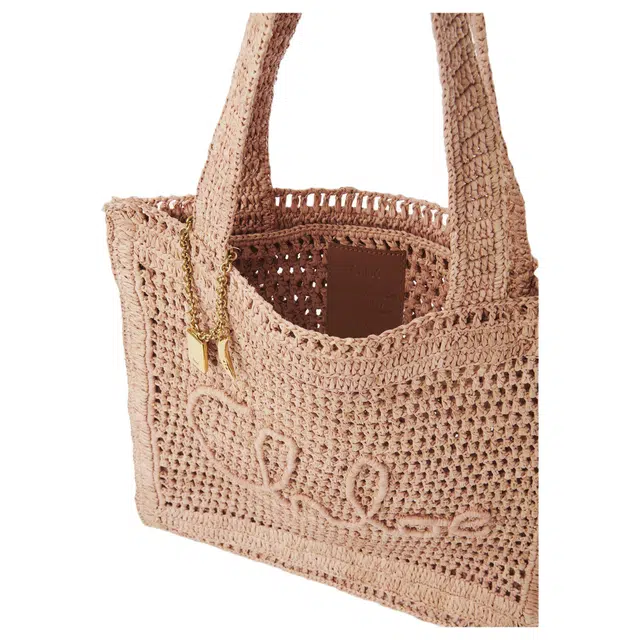 Chloe Summer Banana Logo Tote