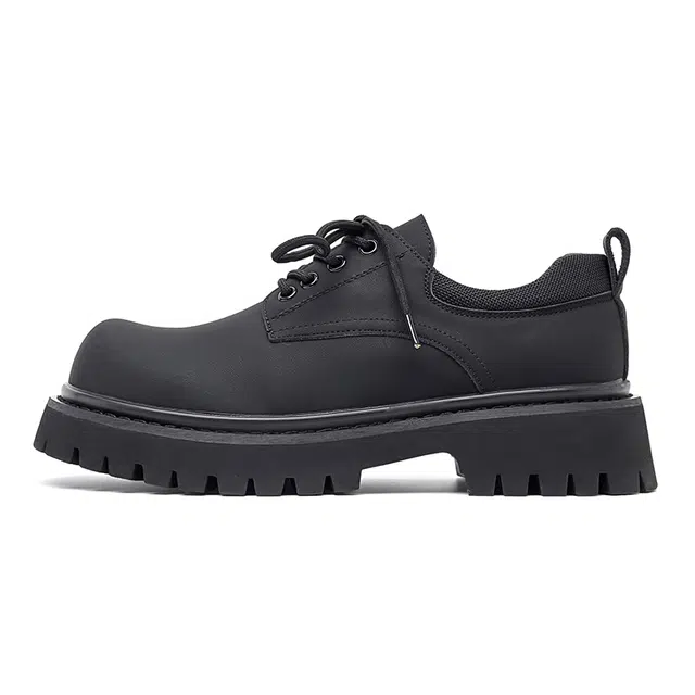 罗蒙 超纤皮 舒适百搭 大头德比鞋 休闲鞋 男款