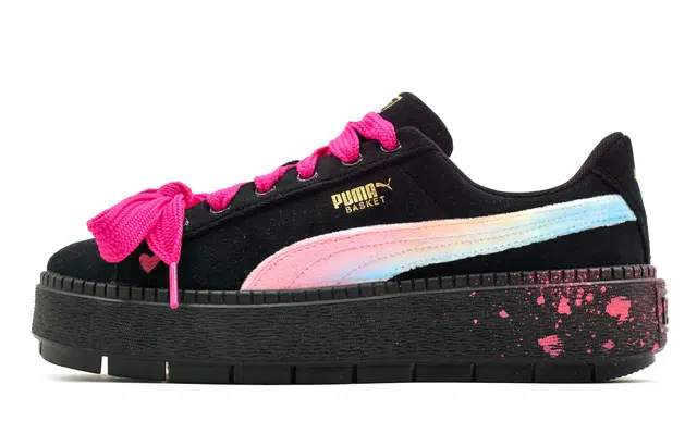 PUMA Platform Trace Black Pink