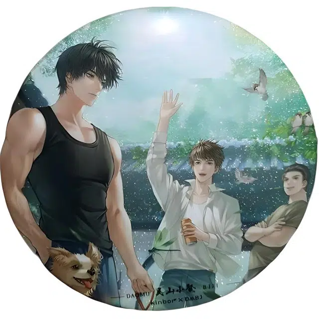 广博 泡面吧唧 吴山小聚 周边 徽章