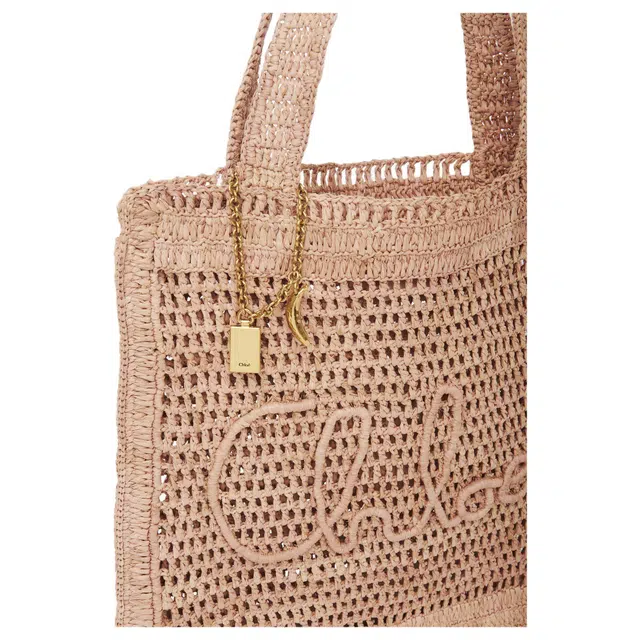 Chloe Summer Banana Logo Tote