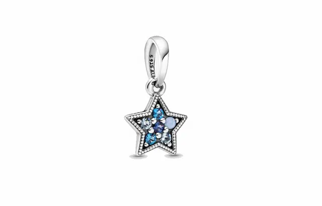 Pandora Bright Blue Star Pendant