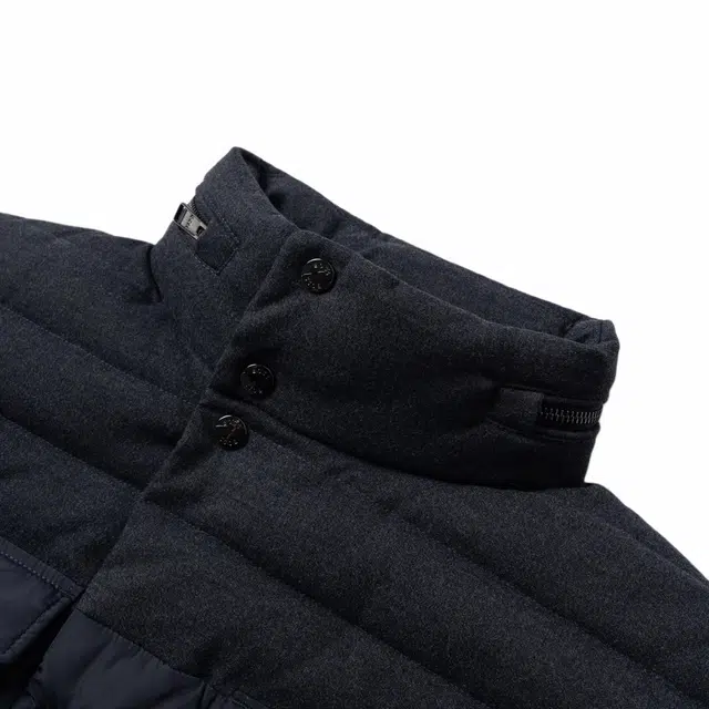 HUGO BOSS Water-Repellent Padded Jacket In Mixed Materials