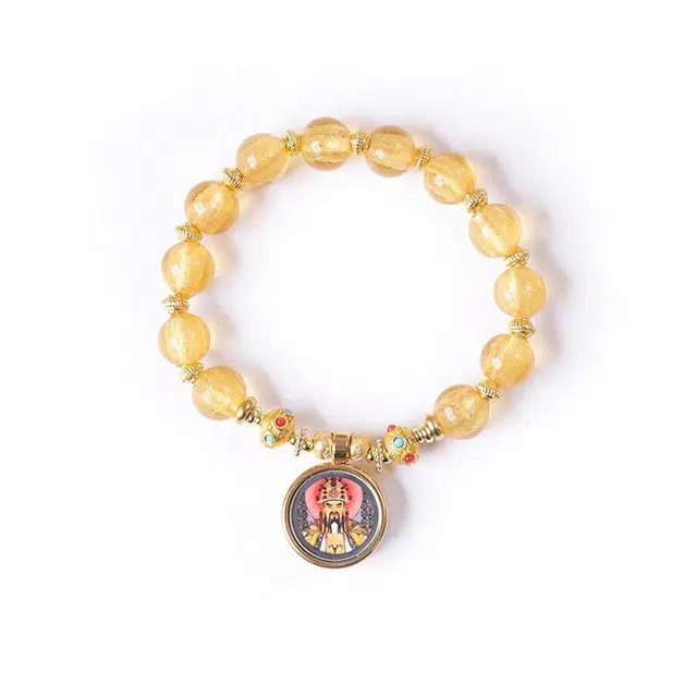 岁月静好 古法缠绕财福双全新中式时来运转国风素雅森系禅意 文玩手饰转运佛珠 步步高升#好运 琉璃 手串 男女同款情侣款