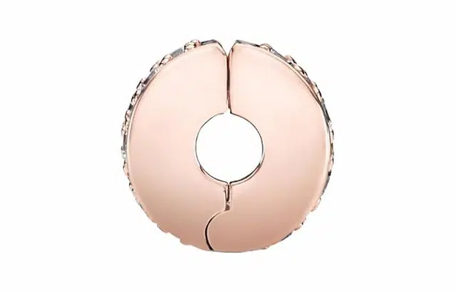 Pandora Sparkling Elegance Silicone Clip Rose Gold