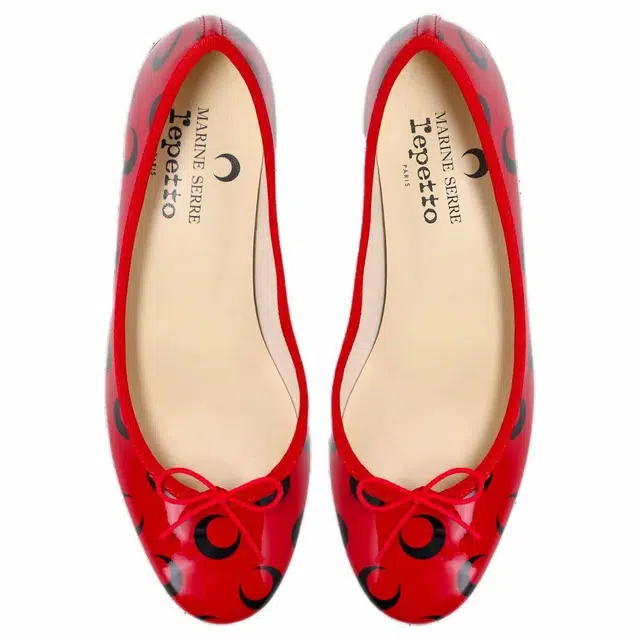 Repetto x marine serre Camille Moon 3cm