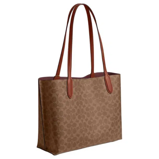 COACH Willow 34 Logo Tote