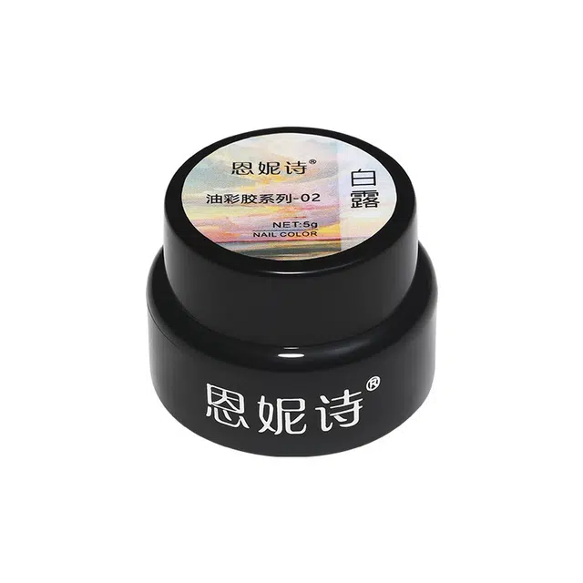 恩妮诗 彩绘纹理造型胶磨砂哑光石膏胶 免洗油画雕花胶立体浮雕胶