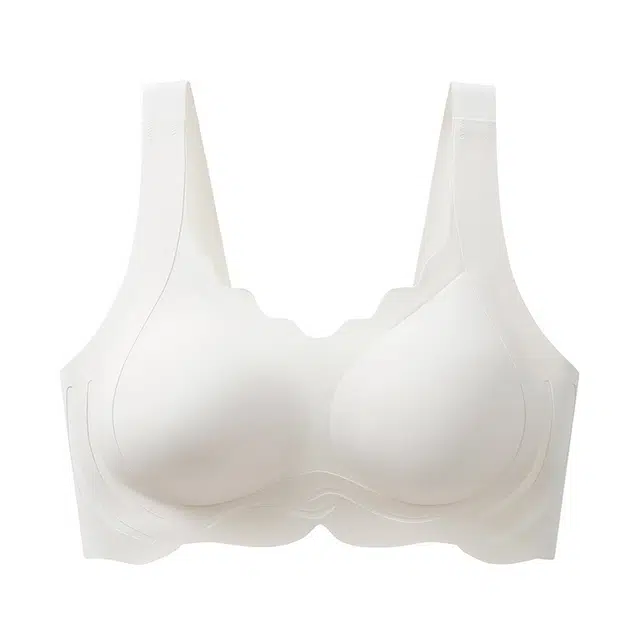 慕梵度 纯色简约舒适聚拢休闲文胸 女款