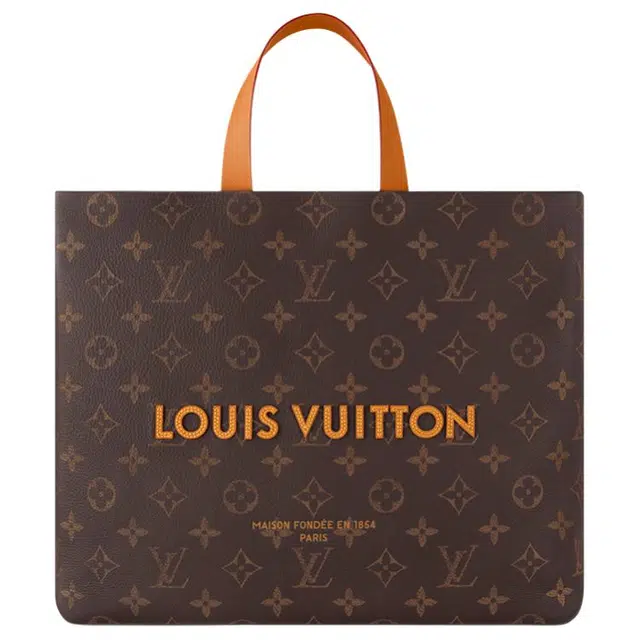 Louis Vuitton Shopper Brown