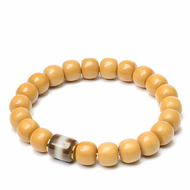 三檀小舍 天珠招财纳福文玩盘玩佛珠转运#好运 小众高级轻奢礼盒 猴头核桃 手串 男女同款情侣款