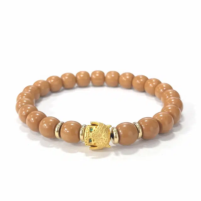 琉堇 盔甲阿呆 新中式国潮文玩转运珠 小众轻奢复古设计高级感 招财纳福 平安喜乐 猴头核桃 手串 男女同款情侣款