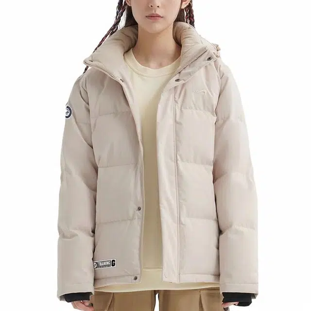 贵人鸟 可脱卸帽加厚保暖羽绒服 男女同款