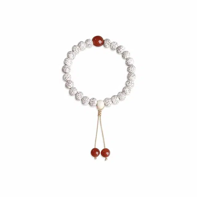 京华录 国潮小众设计 复古新中式 民族风 转运珠饰品#好运 星月菩提 手串 男女同款情侣款