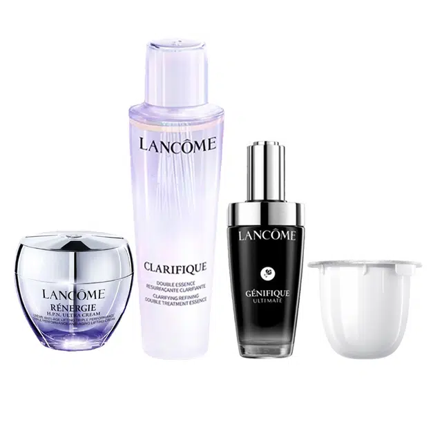 兰蔻 极光水霜精华护肤套装 紧致保湿 四件套