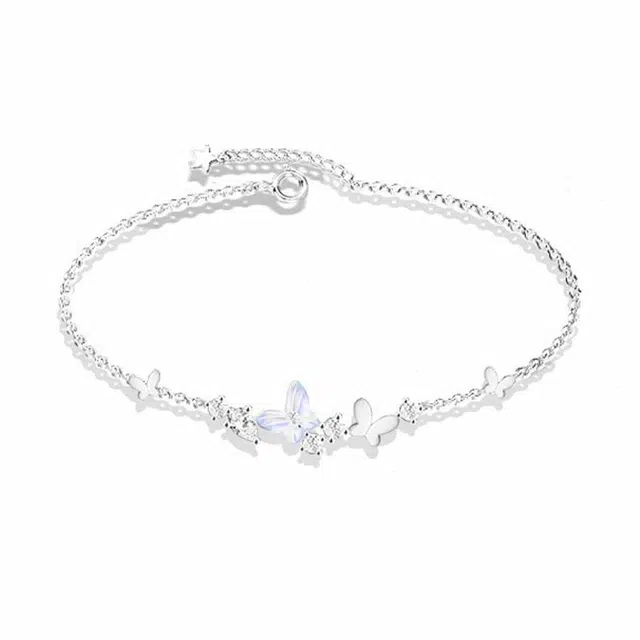 万娜 芋仙仙女风气质可爱设计感 轻奢百搭 合金 手链 女款 翩翩蝴蝶