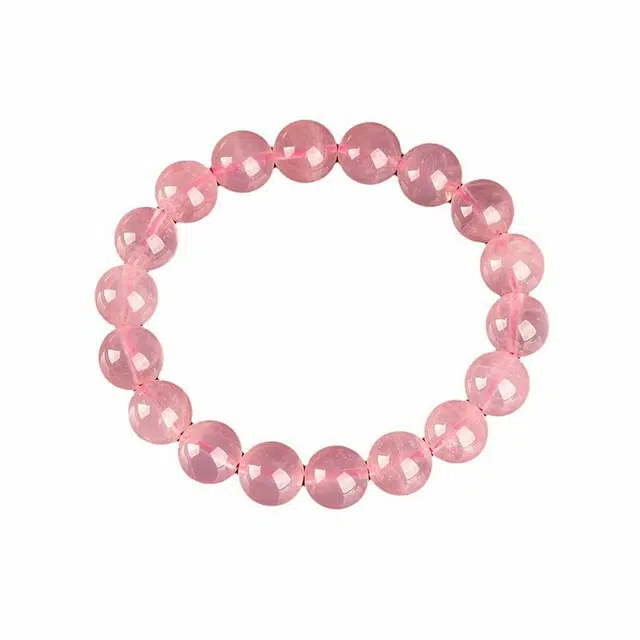 梵星饰季 旺桃花 新中式国潮风轻奢精致简约小众设计感 招桃花粉晶转运手饰 水晶 手串 女款