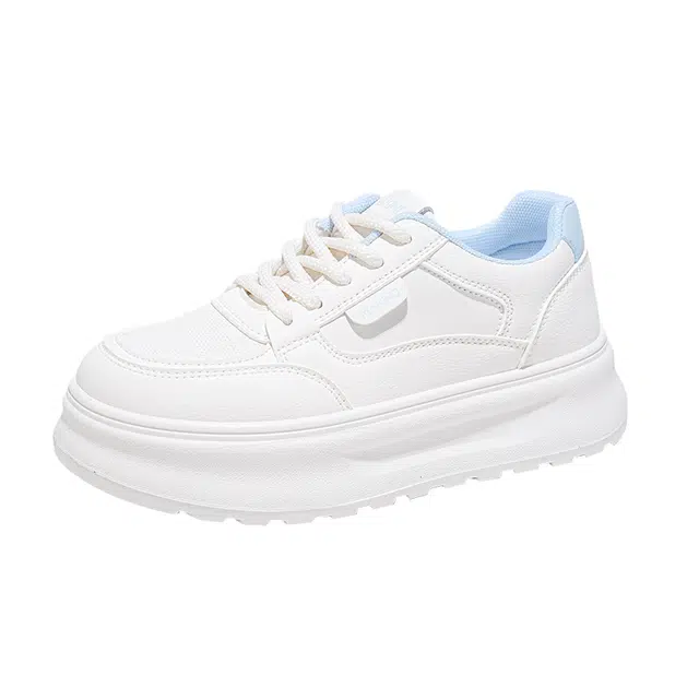 犸凯奴 舒适时尚 简约百搭 减震耐磨增高 低帮 生活休闲鞋 女款