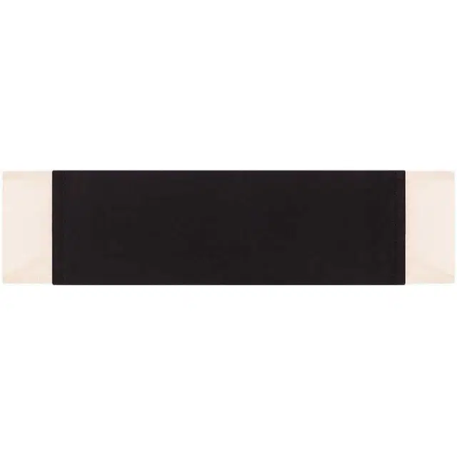 COURREGES SS25 ILLUSION DENIM BRA Black Sand