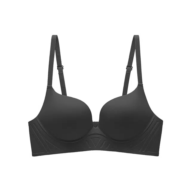 花蔓色 无痕聚拢小胸收副乳自然防下垂柔软舒适亲肤文胸 女款