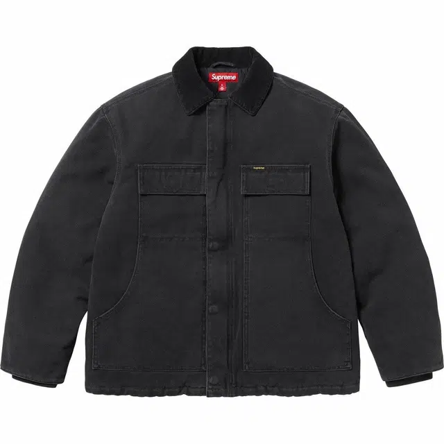 Supreme Old English Canvas Work Jacket