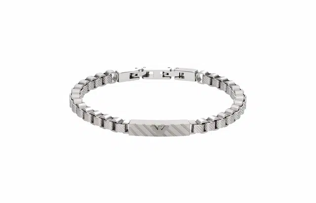 Armani Fashion Bracelet Silver