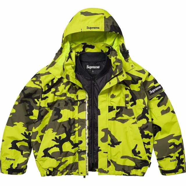 Supreme SS25 WEEK1 2-in-1 GORE-TEX Shell + Quilted Liner Vest