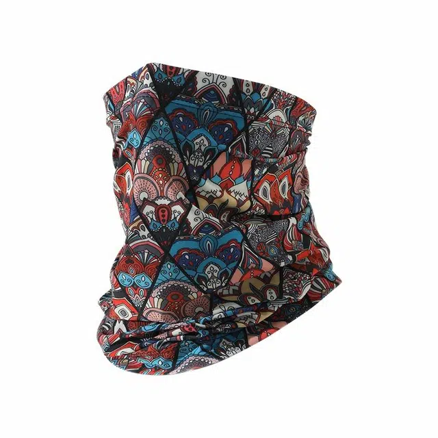 南极人 骑行脸罩防紫外线口罩夏季遮阳全脸防护护颈一体面巾钓鱼骑车登山运动高弹透气冰感薄款  聚酯纤维 防晒面罩 男款