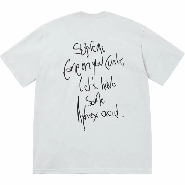 Supreme x Aphex Twin Windowlicker Tee