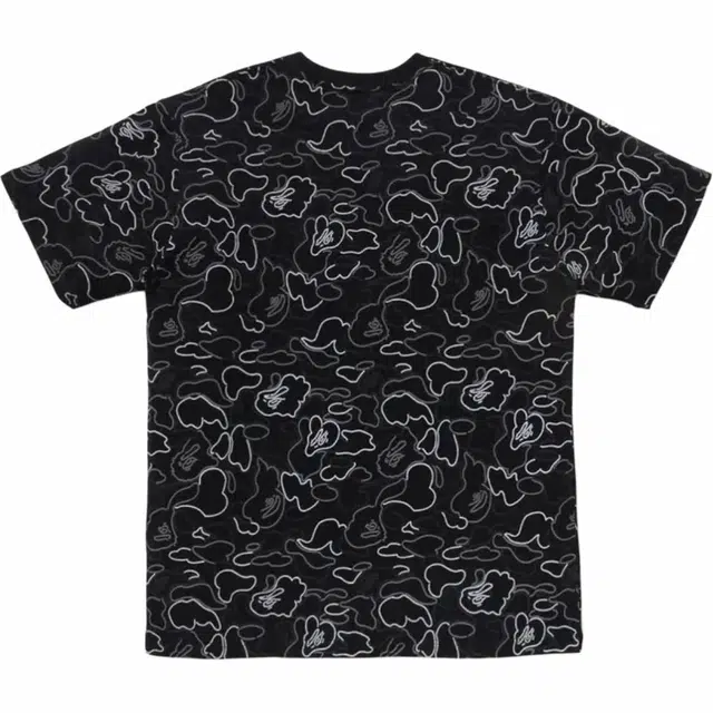 BAPE SS25 NEON CAMO T