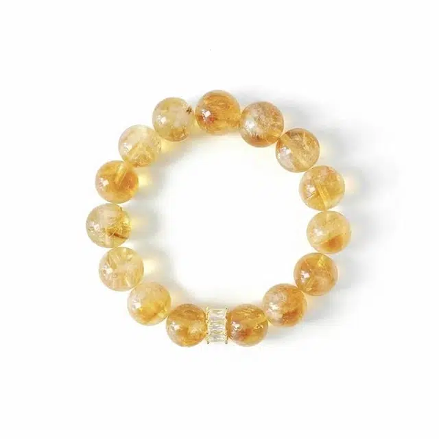 【赠消磁石】 雅谷 财源滚滚八方聚财暴富 招财小霸王 新中式国潮小众百搭高级转运珠 水晶 手串 男女同款情侣款