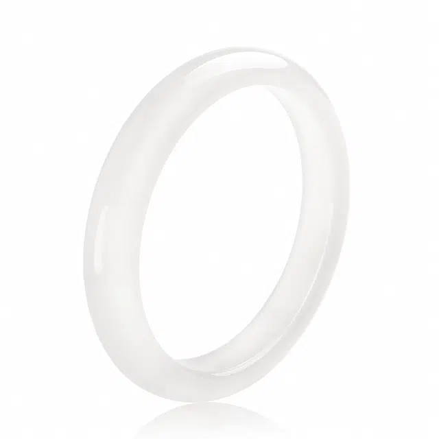 印象眸 【高品质顺丰直发】白月光新中式小众古色古香素圈宫廷风古典轻奢国风平安喜乐福气满满诸事顺利玉镯 玉髓 手镯 女款