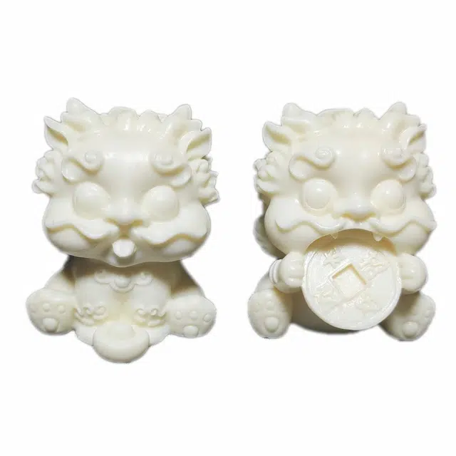 素于 【招财进宝】国潮新中式萌宠貔貅文玩摆件轻奢居家茶宠八方来财诸事顺遂盘玩#好运 象牙果 手把件 男女同款情侣款