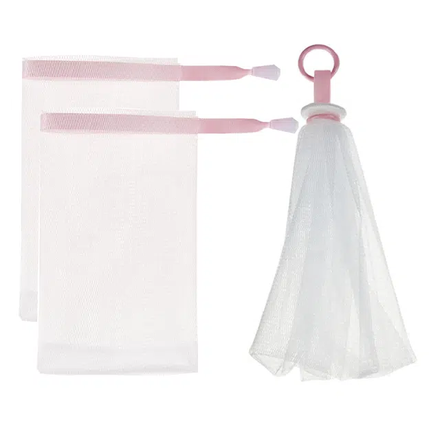 静玲珑 起泡网洗面奶脸部专用香皂袋沐浴露洗脸洁面打泡网发泡网