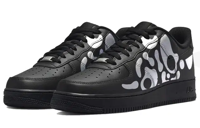 Nike Air Force 1 triple black TCO