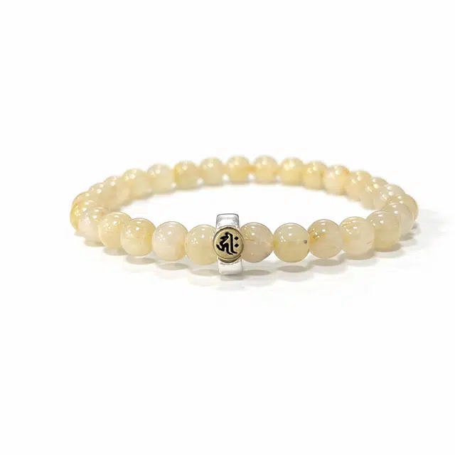 京华录 十二生肖守护神能量招财净化磁场国潮新中式运势转运水逆退散考研上岸校园通勤穿搭#好运 金发晶 手串 女款