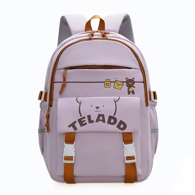 垣途者 日系可爱小熊书包女学生初高中小学生  尼龙 双肩包 常规 女款 多色