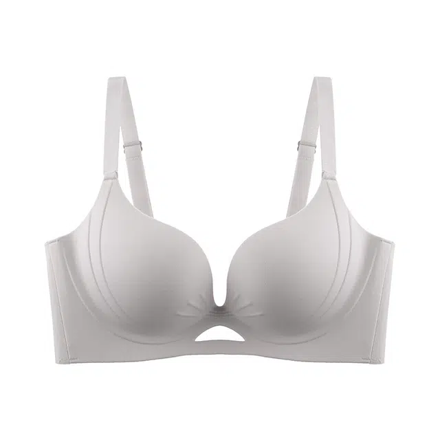 芬腾 小胸聚拢显大不空杯法式无痕美背舒适透气无钢圈防下垂文胸 女款