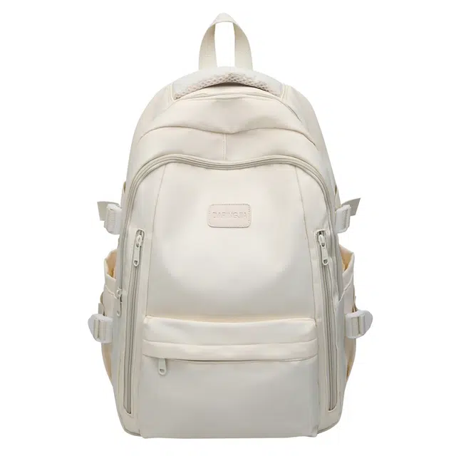 笛贝嘉 日系简约休闲百搭 尼龙 双肩包 男女同款情侣款 多色