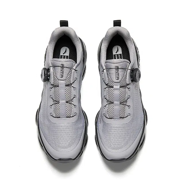 超级安踏 综训系列 软底舒适 防滑耐磨 低帮 训练鞋 男款 灰黑色