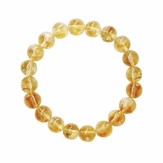 彗时 招财小霸王 黄水晶 手串 男女同款情侣款