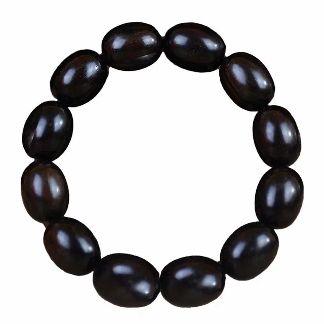 鶄鲤 民族风枣珠佛珠 紫光檀 木作手串 男女同款情侣款