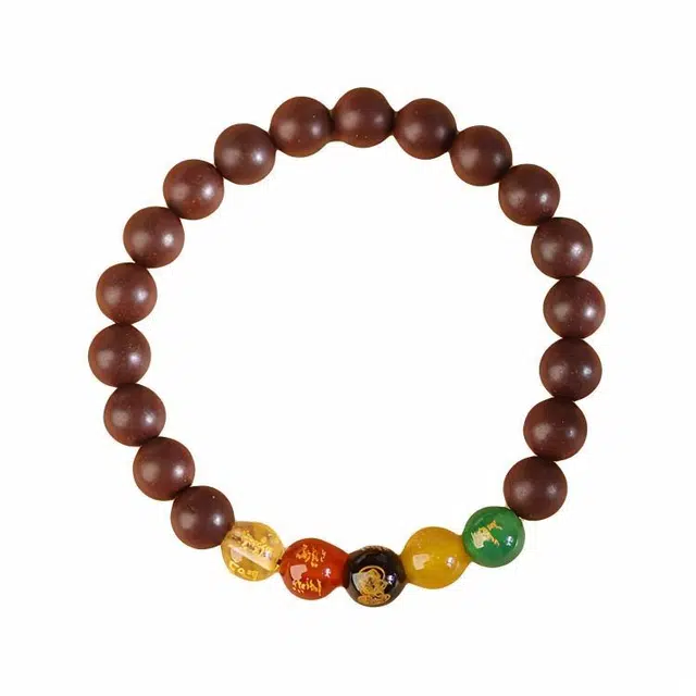 【过手留香】 指尖瑰宝 五路财神新中式国风文玩平安招财招桃花出游必备#好运 古法非遗手工制作 合香珠 手串 男女同款情侣款