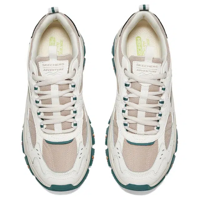Skechers Outdoor Low Hiking Shoes White Green